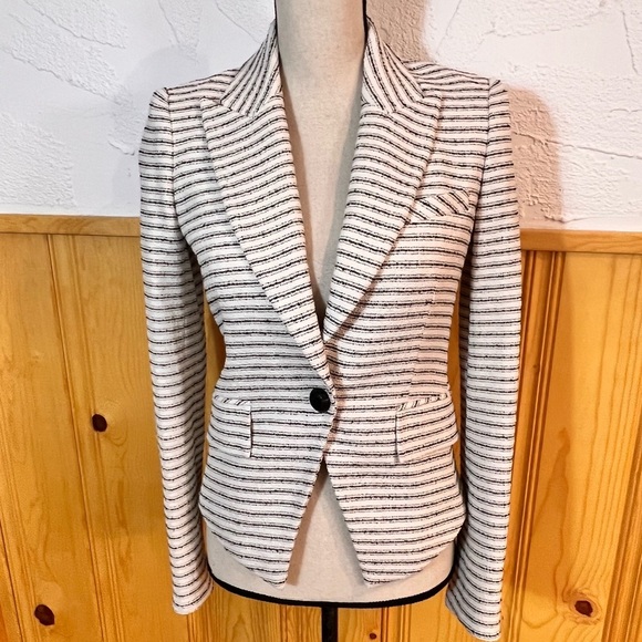 NWOT Veronica Beard Hosanna Dickey Tweed Jacket Sz-0 - Picture 2 of 9